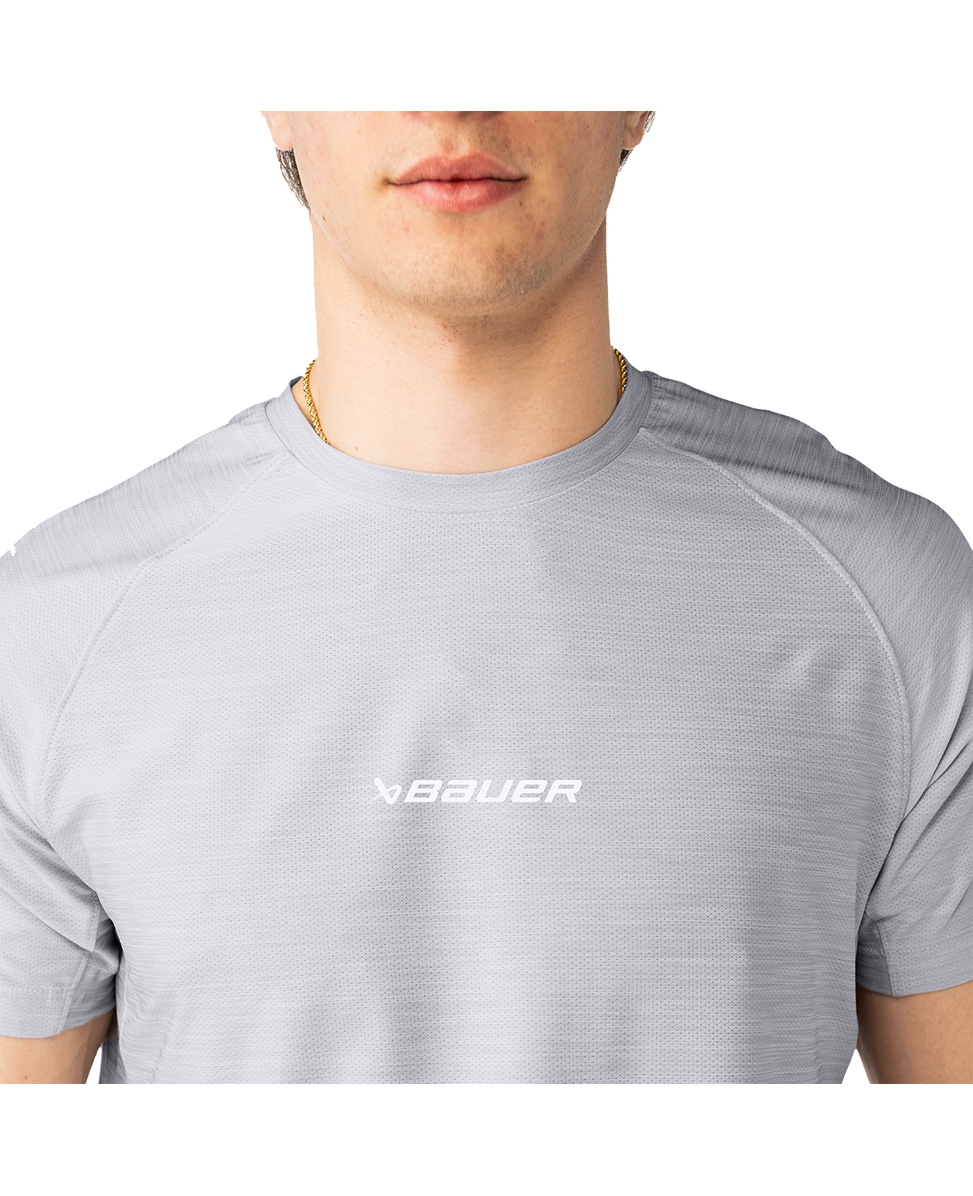 Bauer Premium Core SS Tech Tee s26 Sr Gry - Afbeelding 2